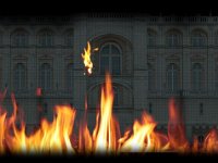flammes+chateau